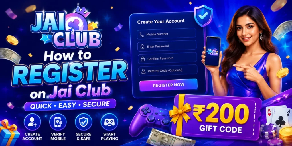 How to Register on Jai Club